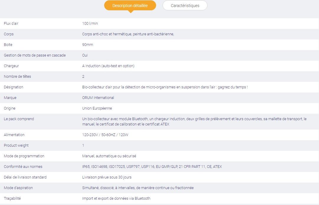 Bclo1137 - biocollecteur d’air Alliance Bio Expertise - boîte 90mm - TRIO BAS DUO ATEX léger et certifié anti-explosion_1