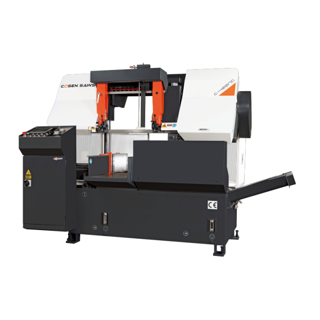 Scie à ruban automatique COSEN - Double colonne NC - Série Smart SNC-100 avec contrôle numérique_1
