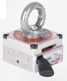 TML 100 F - Électroaimant de levage Alfra - 100 kg de charge maxi - Poids 1,6 kg_0