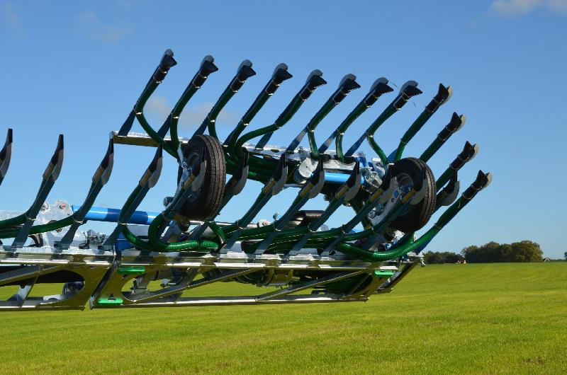 Épandeur de lisier Trac-Pack avec largeur de travail de 12 à 21 mètres