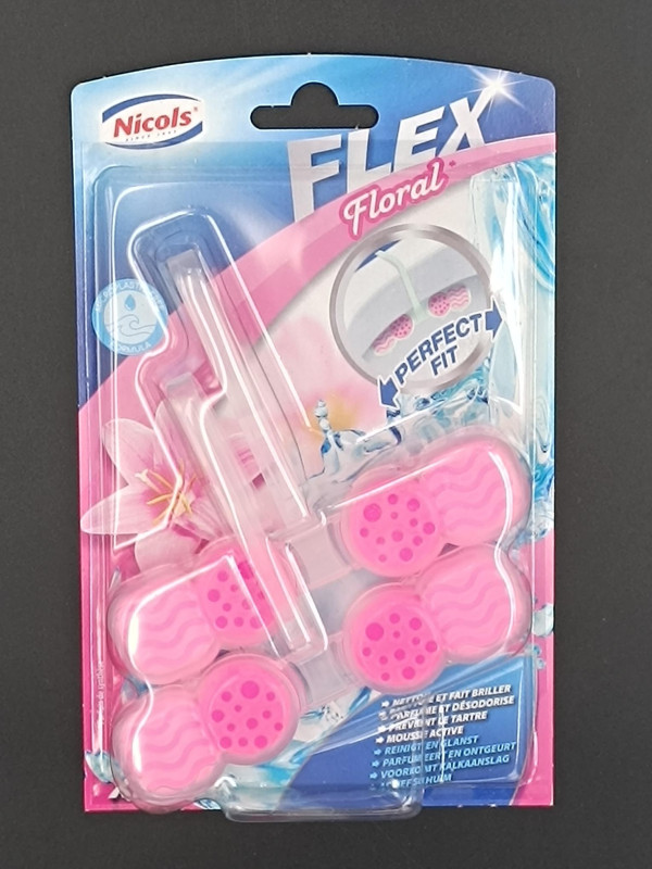 Bloc cuvette wc 4 en 1 parfum floral 48g- lot de 2_1