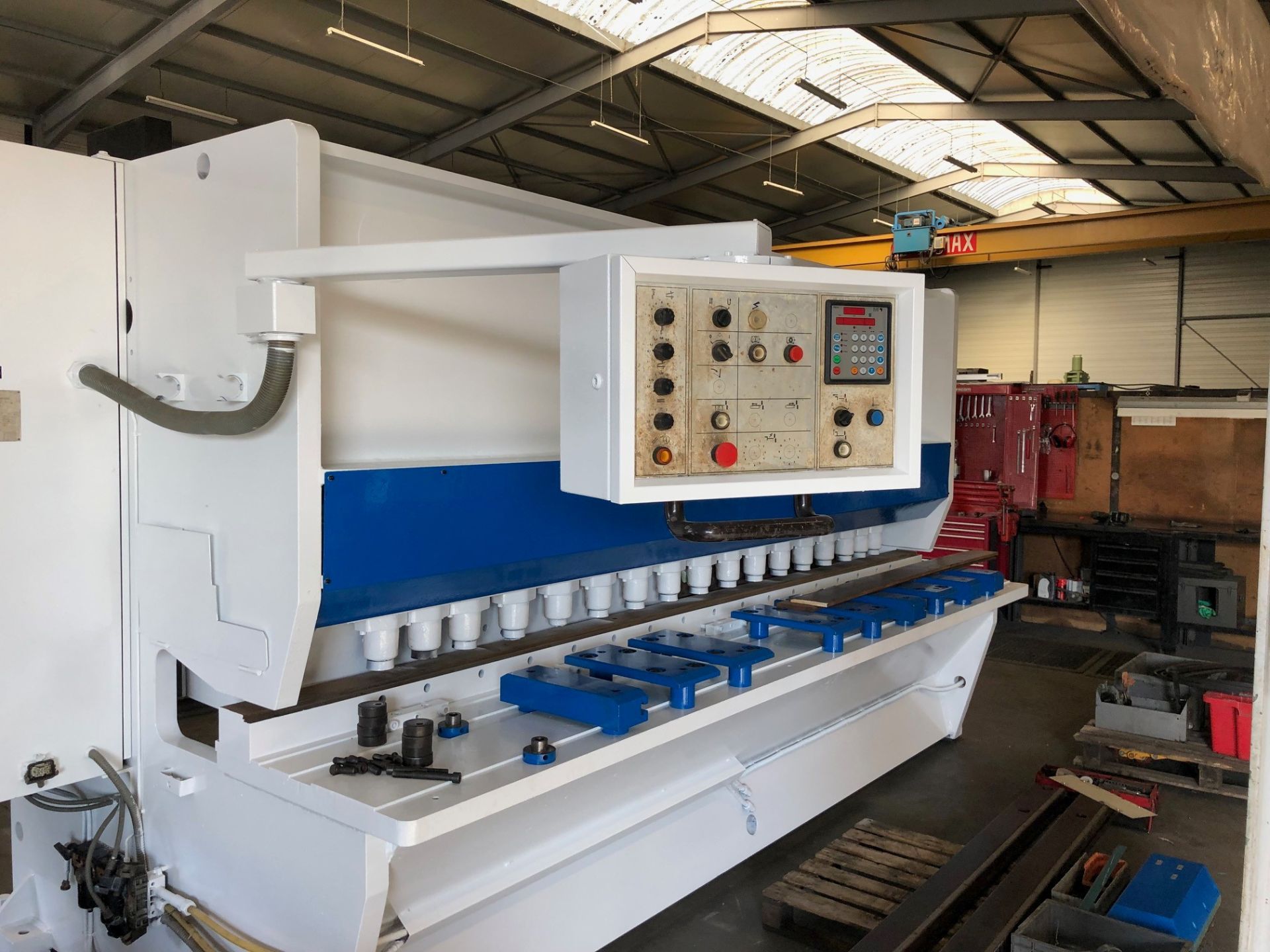 Cisaille industrielle LVD 3000 x 13 mm - Réf 3022 - Type MVN-1SH 31/13, reconditionnée avec butée programmable_1