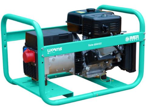 Groupe électrogène essence triphasé 5800 w worms - 11580403_1