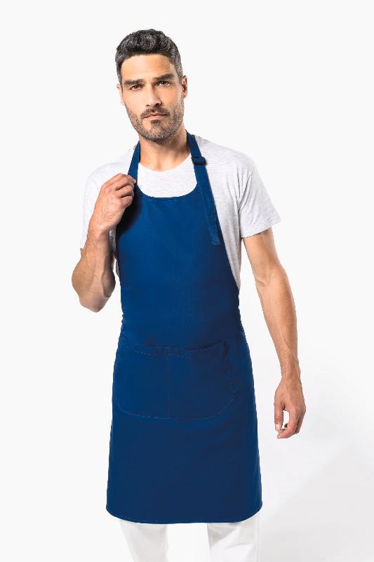 Tablier avec poche en coton bio - Kariban - Réf: K8007 - Taille unique - Disponible en 29 couleurs_1
