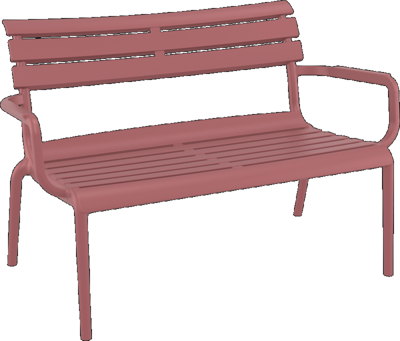Lot de 3 Banquettes Sofa Lounge PARIS Polypropylène renforcé_1
