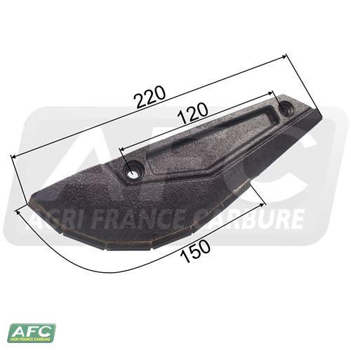 Sabot de semoir carbure Kuhn K0136111 - 1 kg - pour VENTA_1