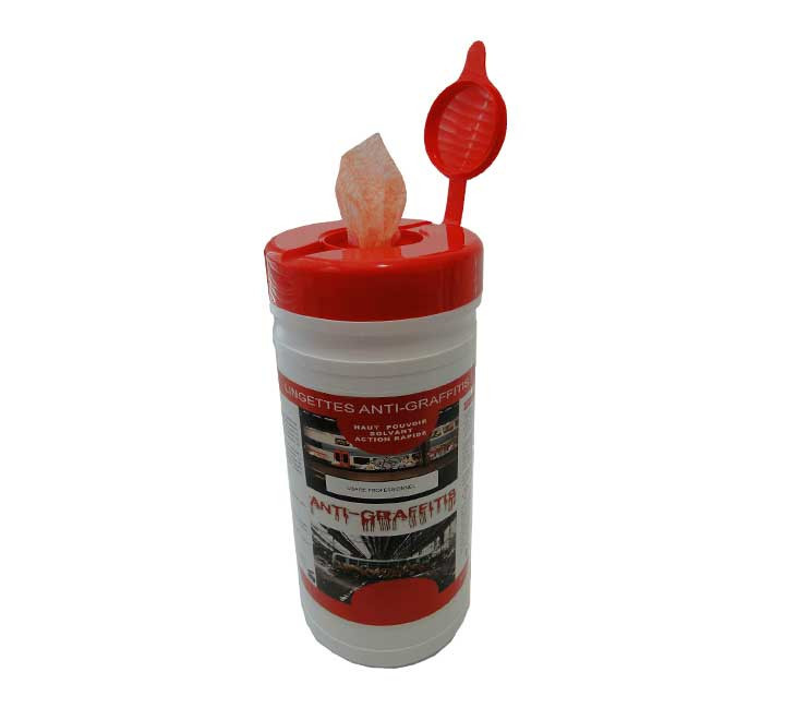 Lingettes pre-impregnes anti graffiti (590m006) boite de 80_1