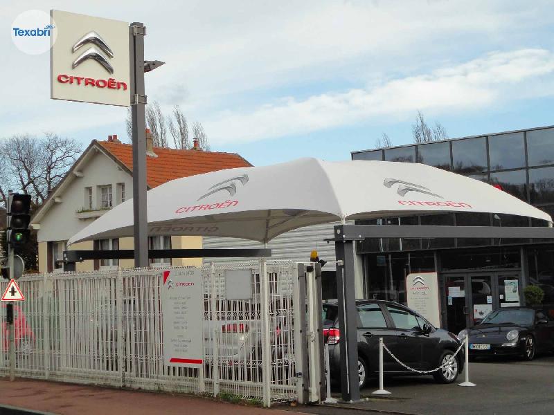 Abri pour parc automobile - Protection et aménagement pour showroom_1