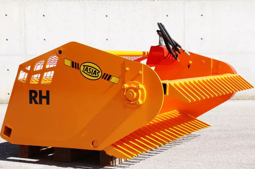 Ramasseuse de pierres hydraulique RH - Tasias - Taille des pierres de 20 à 50 cm - Compacte et robuste_1