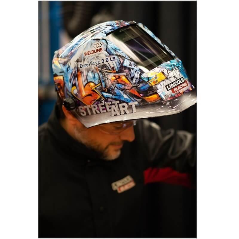 Cagoule de soudage chameleon 3vo street art LINCOLN ELECTRIC_1