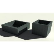 Carrée - Jardinières UrbaStyle en béton architectural avec finitions personnalisables_1