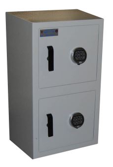 Coffre tout acier ignifuge Classe S2 - Norme EN 14450 - Paroi 40mm - Porte 8mm_1