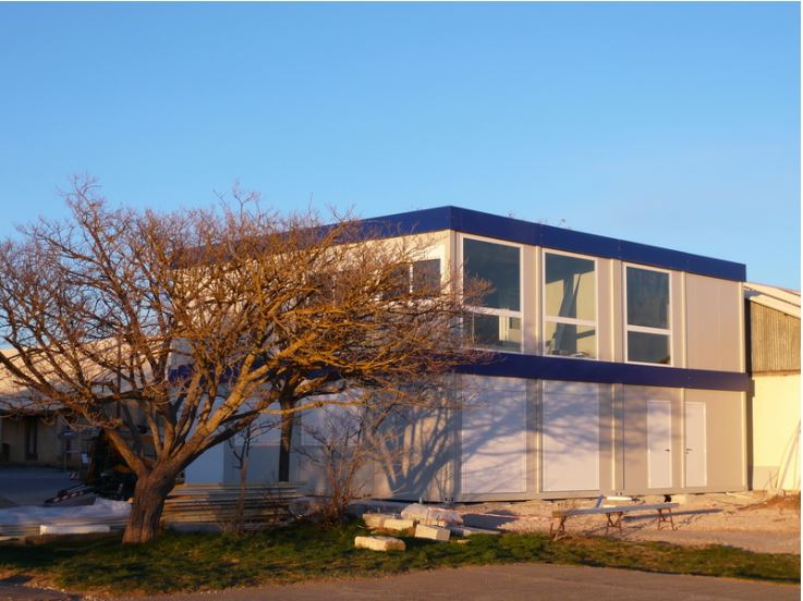 Construction modulaire avec fenêtres et portes - Conforme RT 2012, 15100, PMR, ERP, Classe au feu_0
