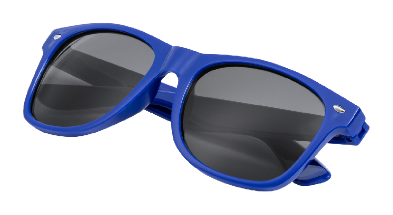 Lunettes de soleil en RPET - Protection UV 400 - Couleur bleu - 25g_1
