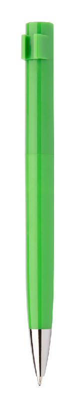 Stylo à bille en plastique - clip sur mesure - taille 25x35 mm - encre bleue - marquage UV LED inclus_1