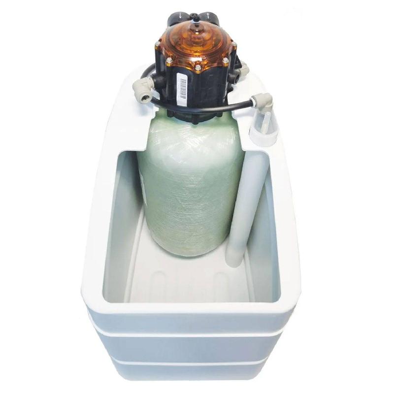Adoucisseur d'eau sans électricité kube 8l vanne volumétrique mécanique - complet avec accessoires_1