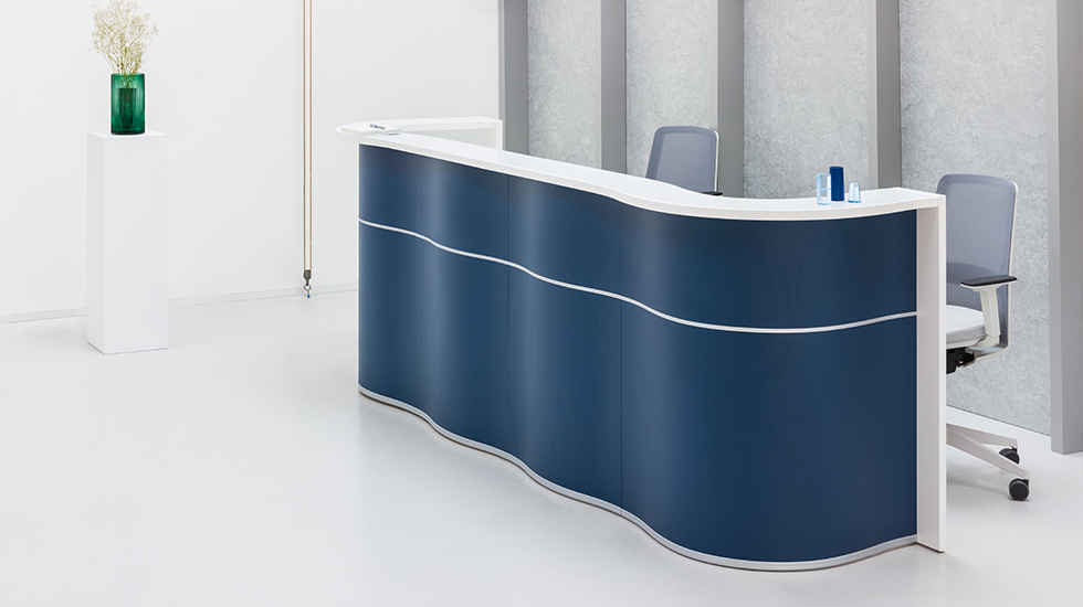 Banque d'accueil élégante et pratique pour bureaux modernes_1