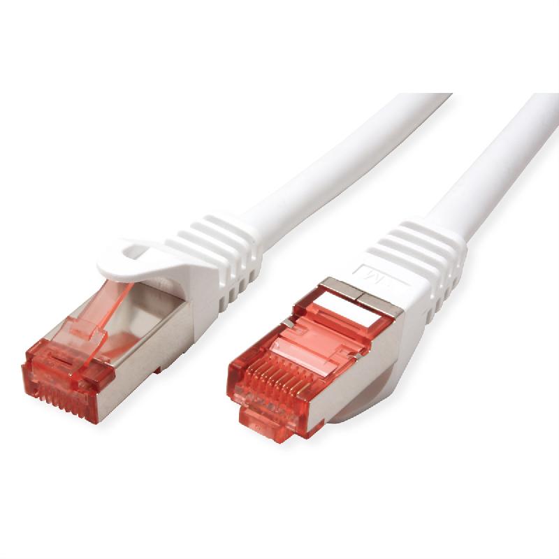 Cordon ROLINE S/FTP(PiMF) Cat.6, LSOH, Component Level, blanc, 3 m_1