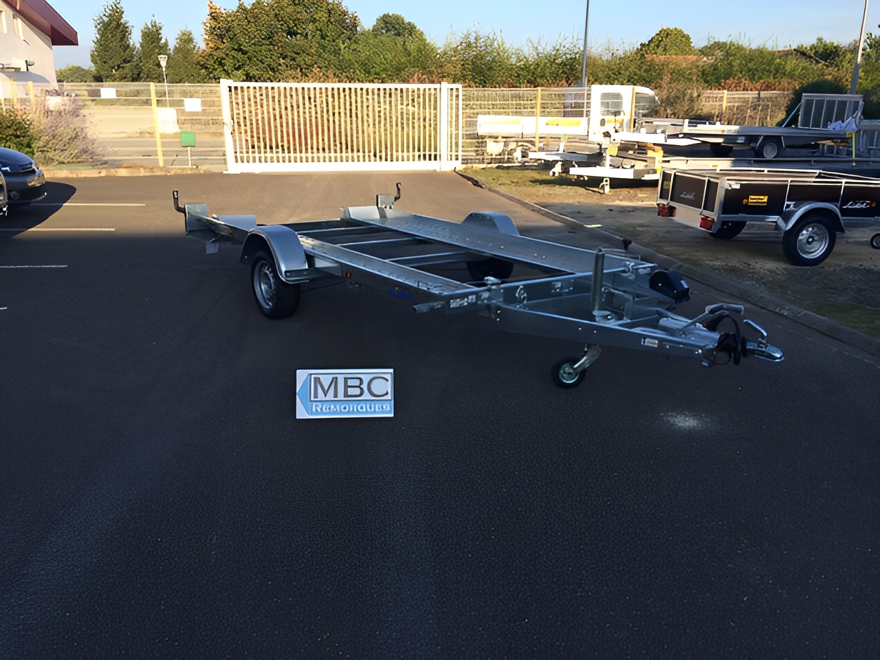 Remorque porte-engins lider 1.6t, 3.61m - 1 essieu_1