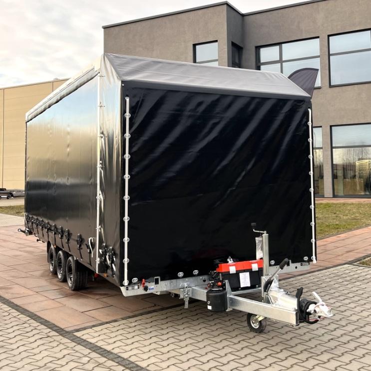 Remorque porte voiture-plateau - 6,00 X 2,30 M - 3500 KG - TA-NO MULTITRAILER 35.60_1