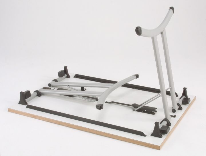 Table pliante ergonomique et durable pour environnements professionnels_1