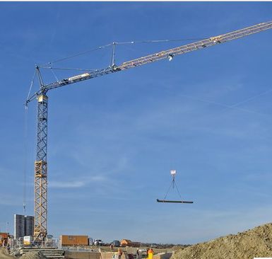 Grue Liebherr 81 K.1 avec portée maximale de 48,00 m