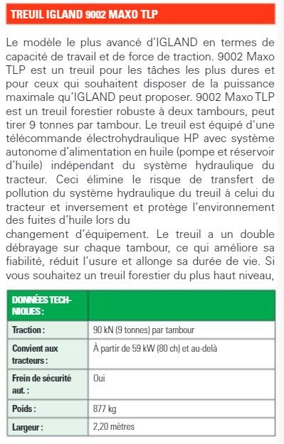 9002 maxo tlp - treuil forestier - igland - traction de 9 t_1