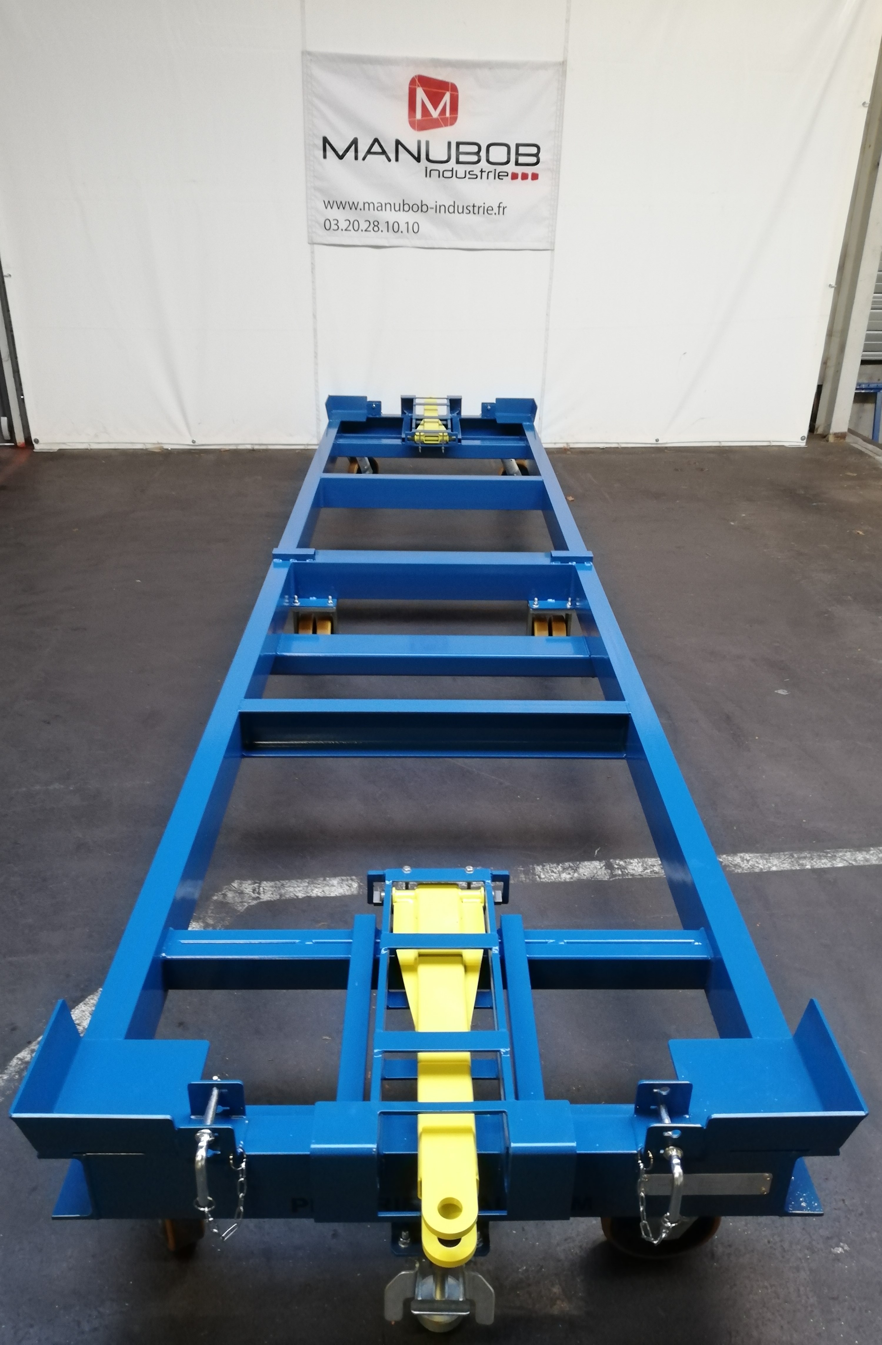 Base roulante tractable 