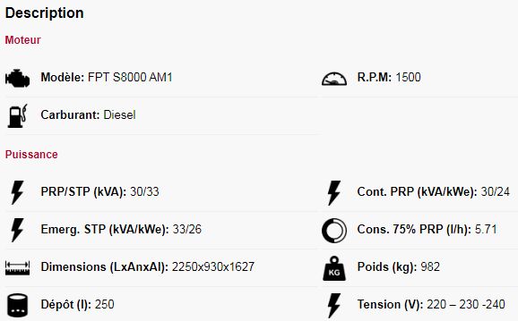 Gen33fc-in-m - Groupe électrogène industriel Genesal Energy - 30/33 kVA - Monophasé - Statique insonorisé_1