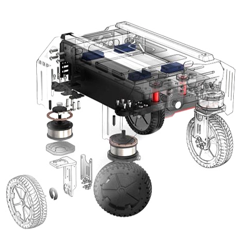 ROBOT AGV AGILEX ROBOTICS RANGER MINI UGV OMNI-DIRECTIONNEL COMPACT MULTIMODAL FLEXIBLE_1