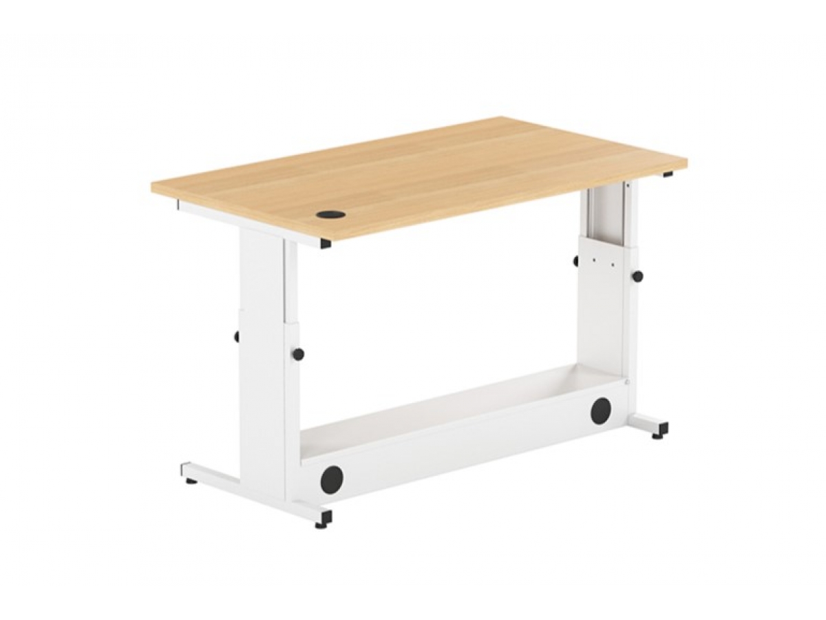 Table informatique DATA avec écran posé - nombreuses dimensions et configurations - fabrication française_1