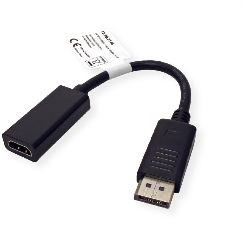 Value adaptateur displayport - hdmi, v1.2, dp m-hdmi f_1