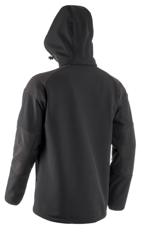 Veste YUKI II softshell noir bleu_1