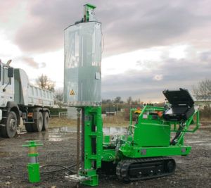 GTR790 mk3 - pénétromètre dynamique sur chenilles - Mapesol - système de battage 25 kg_1