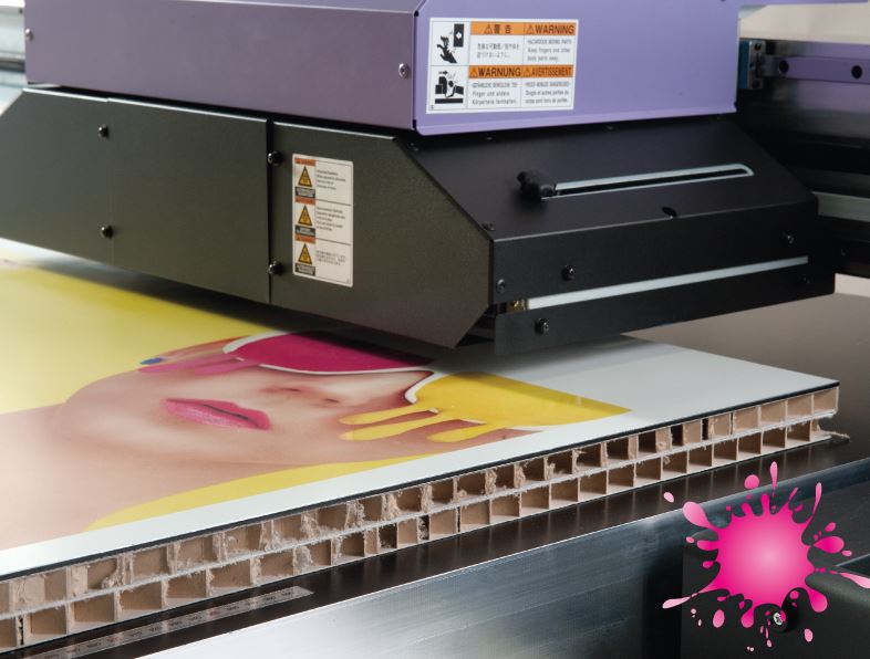 Imprimante LED UV à plat - Mimaki JFX200-2513 - Cadence jusqu'à 25 m²/h et format max 2,5m x 1,3m_1