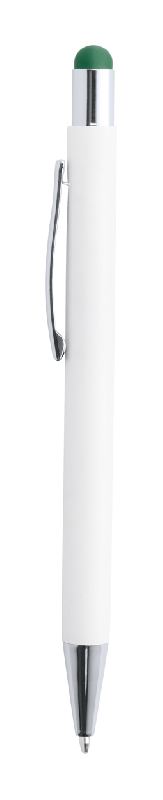 Stylo à bille stylet en aluminium - revêtement spécial pour gravure colorée - encre bleue_1