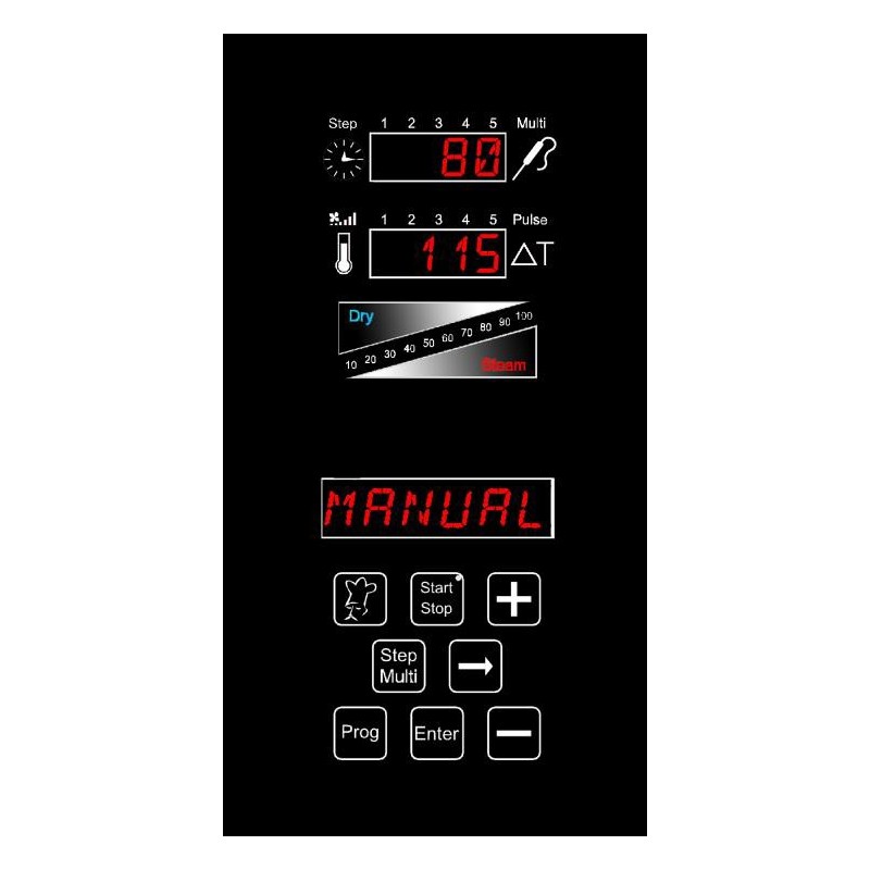 Four rotatif à gaz pour boulangerie - 18 niveaux - GAMME ROTORBAKE CLASSIC T11C18 - Commandes tactiles et cuisson par étages_1