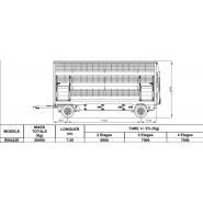 Rba22 - remorque bétaillère -  pezzaioli -  essieux jumelés fixes de 10500 kg_1