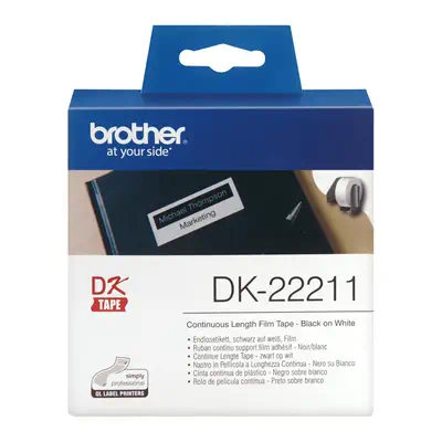 DK-22211 - Rouleau d'étiquettes Brother original  Blanc, 29 mm x 15,24 m_1