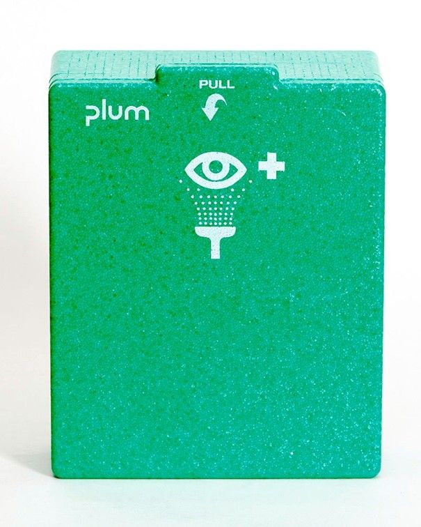 243633W - Boîte murale avec rince-oeil DUO, 1 X 500 ML PH NEUTRE_1