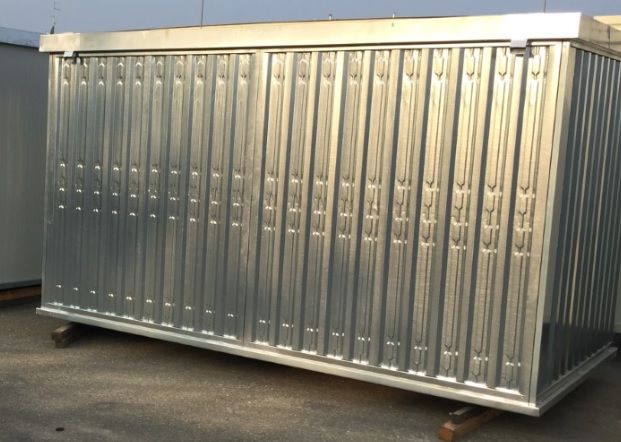 Container de stockage galva / démontable / 5m00 x 2m30 x 2m20 (h)_0