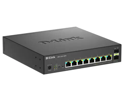 D-Link DMS-1250-10SPL Géré L2/L3 2.5G Ethernet (100/1000/2500) Connexion Ethernet, supportant l'alim_1