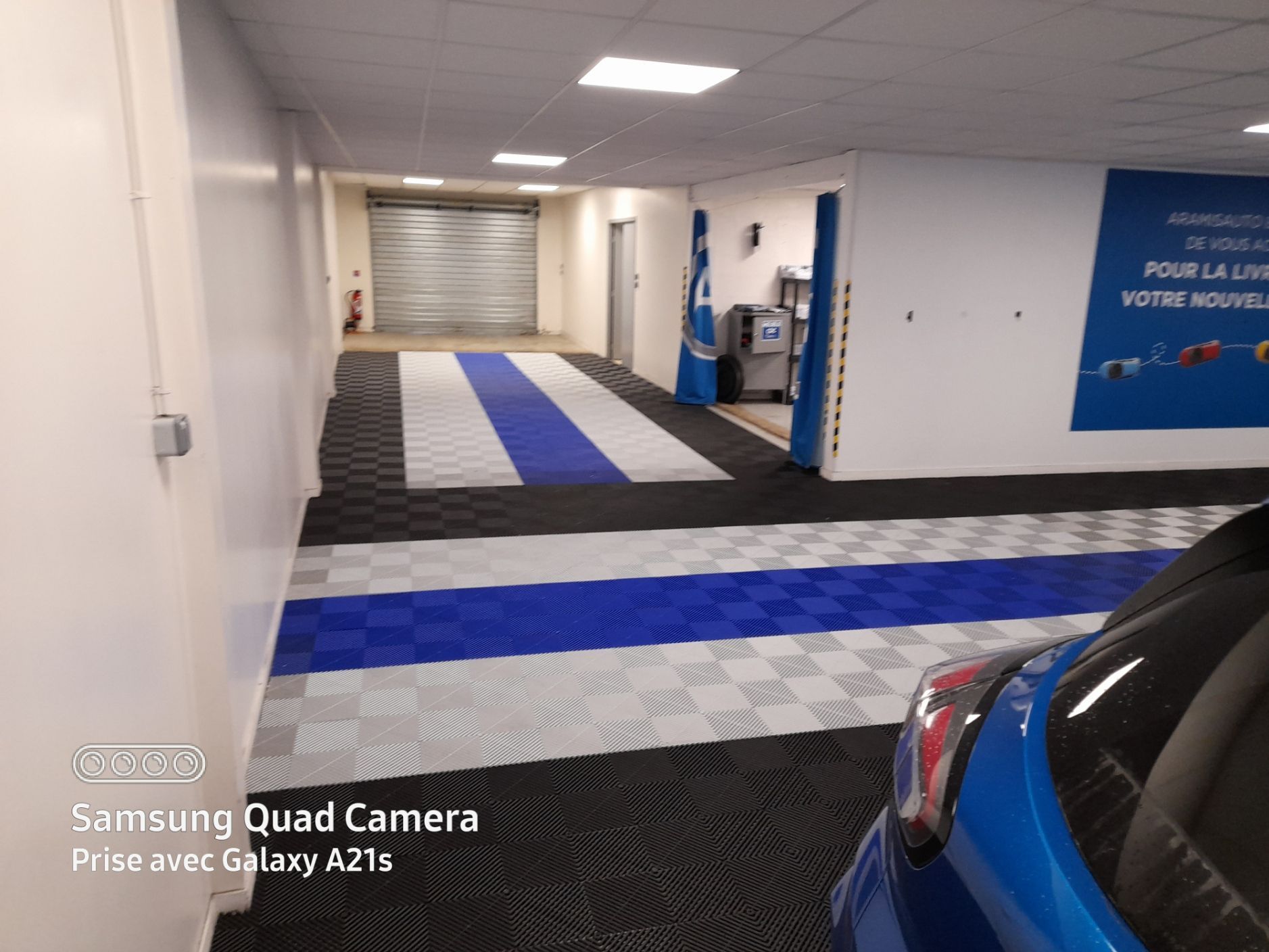 Dalle PVC (tl.Stg7) - Antidérapante, ergonomique, finition grainée ou lisse, 50x50cm, épaisseur 7mm_1