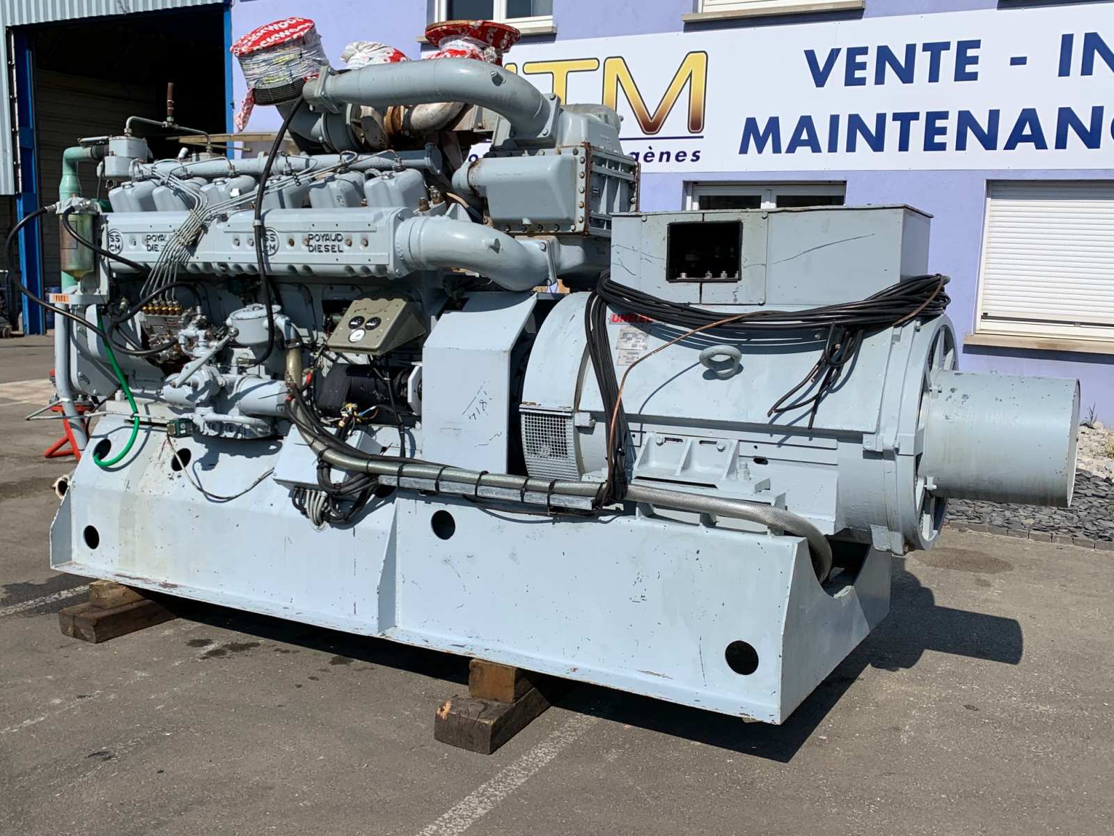 Groupe électrogène d'occasion - SSCM - 900 KVA_1