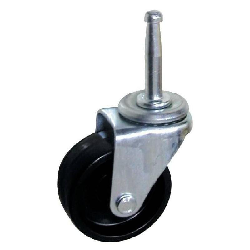 Roulettes sans frein Ø80 mm avec Inserts – compatibles avec portants réf. 44476 & 43667_1