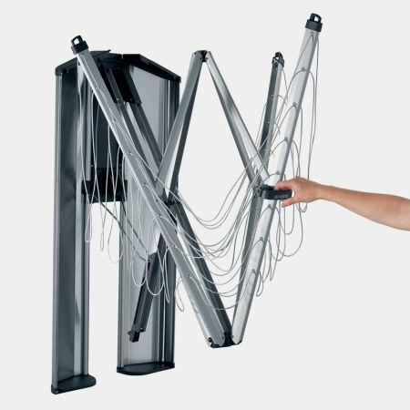 Séchoir WallFix Brabantia - 24 mètres - Gain d'espace et bon pour le dos - UGS475924_1
