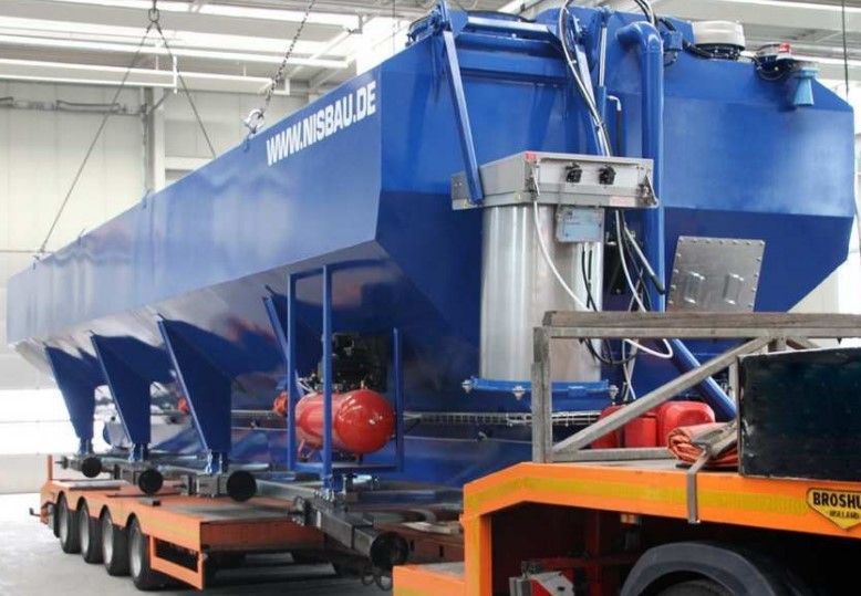 Silo horizontal RheinMix - capacité de 16 à 76 m3 pour le stockage de ciment et matières similaires - conception mobile et moderne_1