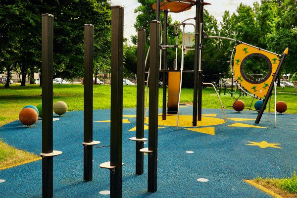 Slalom landais junior - parcours de santé - proludic -  2,30 m de largeur_1