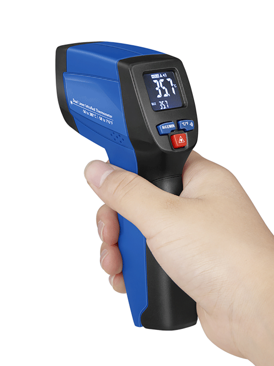 Thermomètre digital infrarouge - Laser simple - Émissivité fixe - 8210SI - Température jusqu'à 500°C_1