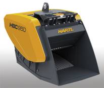Godet concasseur Hartl Crusher HBS 950 - Mécanisme Quattro et Mâchoires résistantes_1